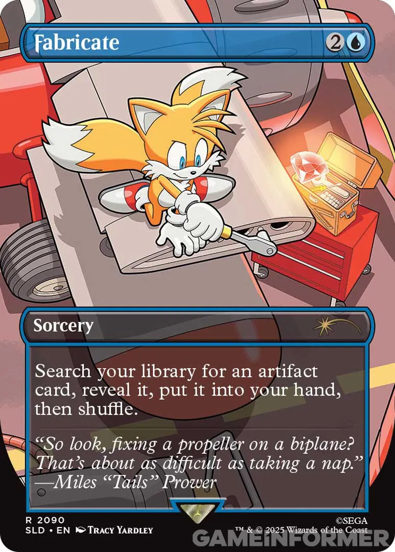 Magic: The Gathering Secret Lair Announces Sonic The Hedgehog Collaboration