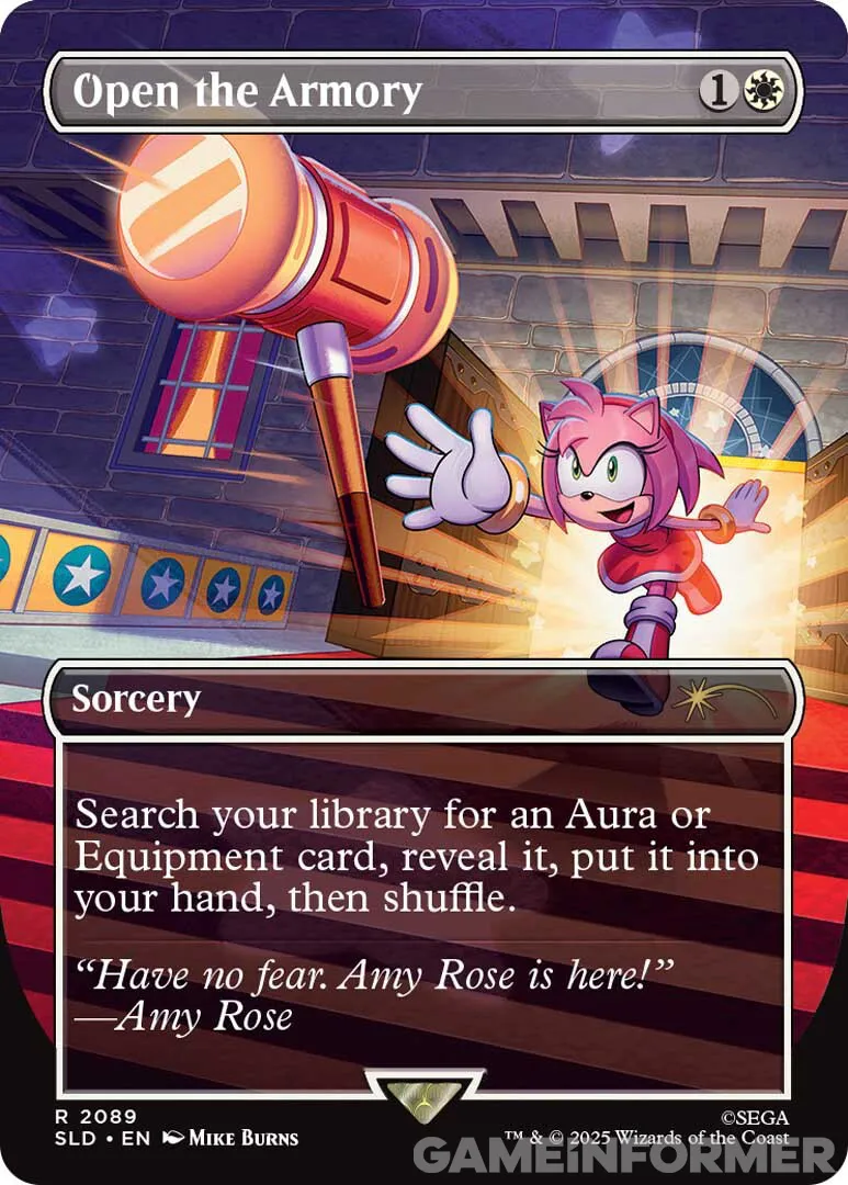 Magic: The Gathering Secret Lair Announces Sonic The Hedgehog Collaboration