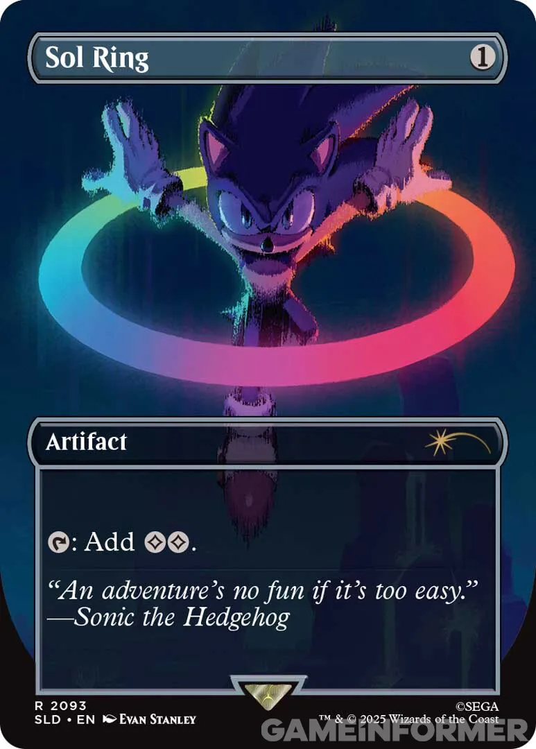 Magic: The Gathering Secret Lair Announces Sonic The Hedgehog Collaboration
