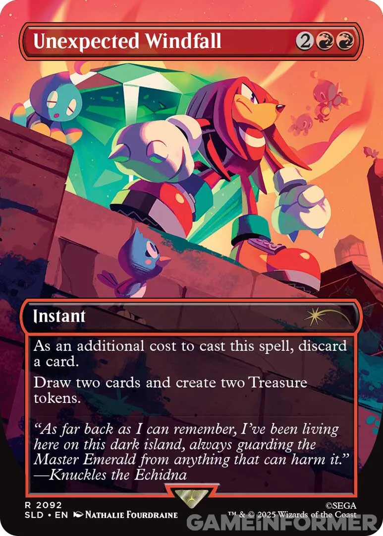Magic: The Gathering Secret Lair Announces Sonic The Hedgehog Collaboration