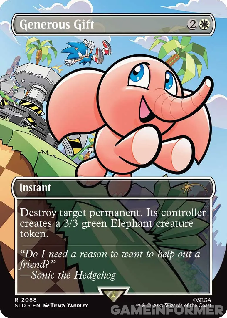 Magic: The Gathering Secret Lair Announces Sonic The Hedgehog Collaboration