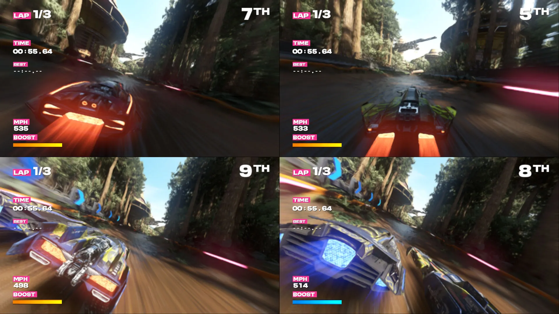 Fast Tracks, Hidden Depths