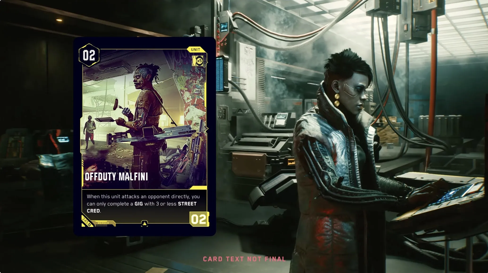  Cyberpunk 2077 Edgerunners Trading Card Game TCG Cards Announcement Trailer