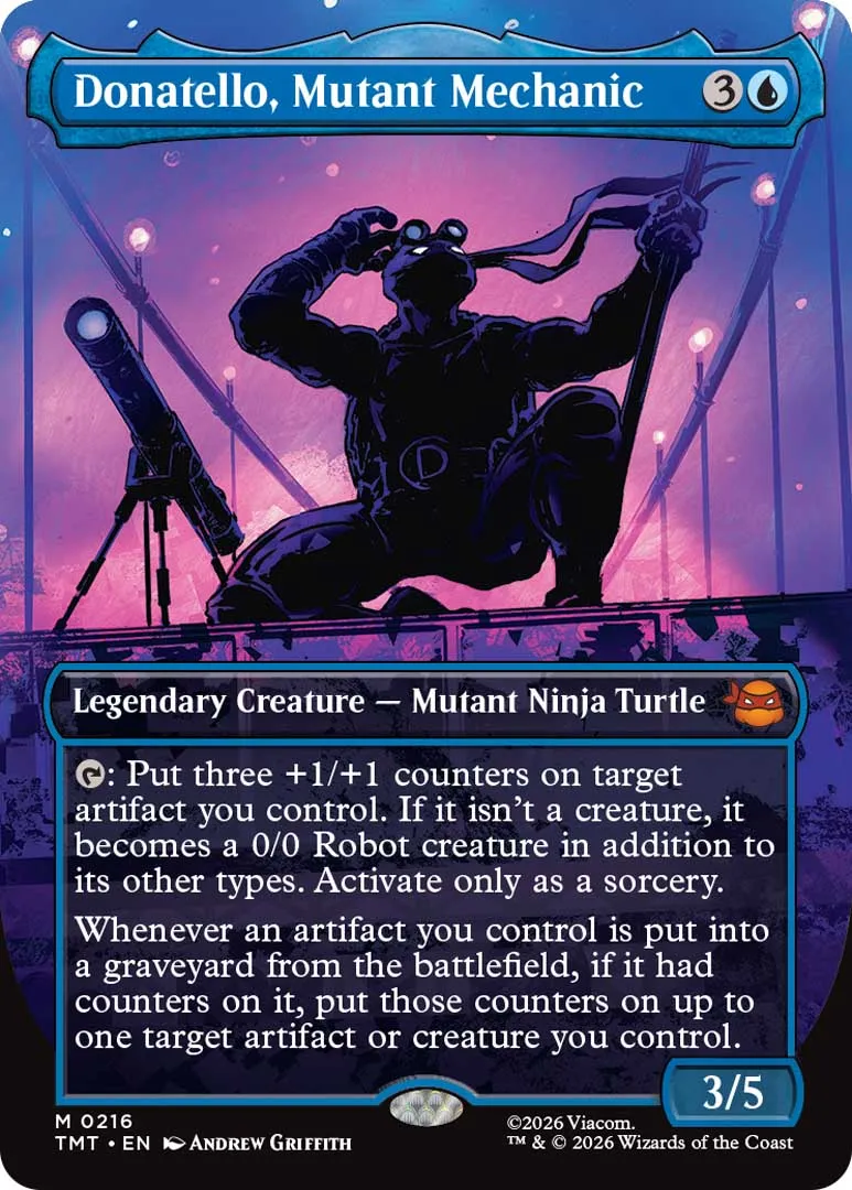 Magic the Gathering Teenage Mutant Ninja Turtles TMNT Set Commander Arena Standard