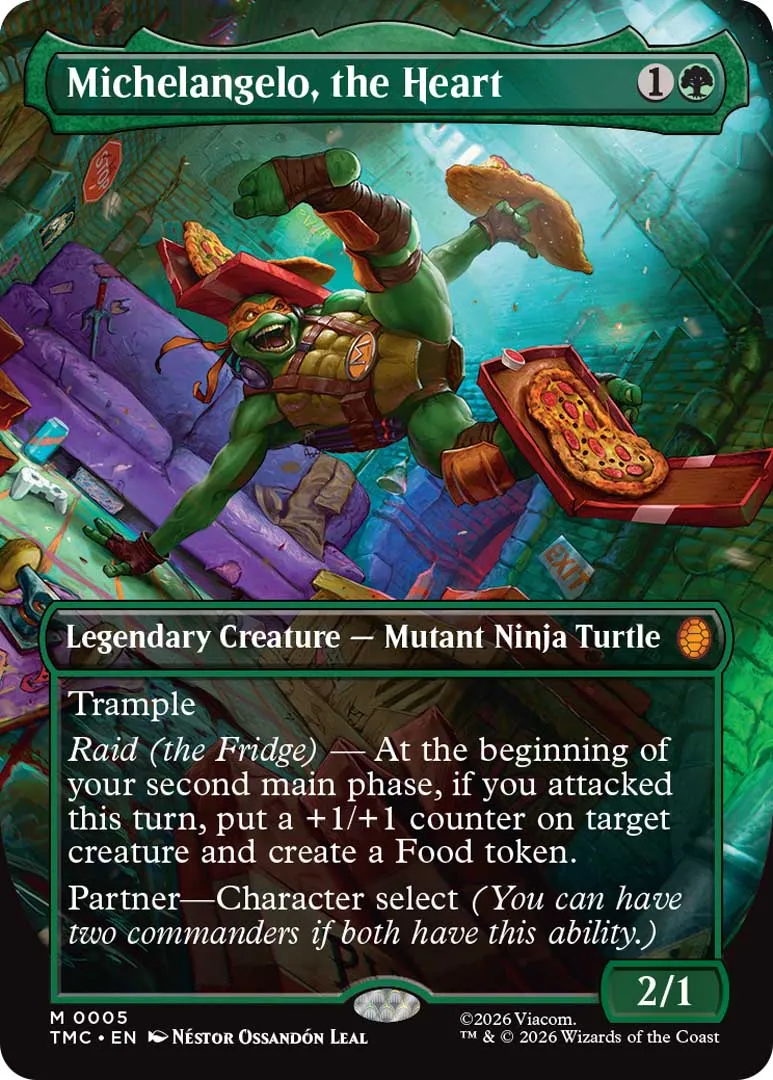 Magic the Gathering Teenage Mutant Ninja Turtles TMNT Set Commander Arena Standard