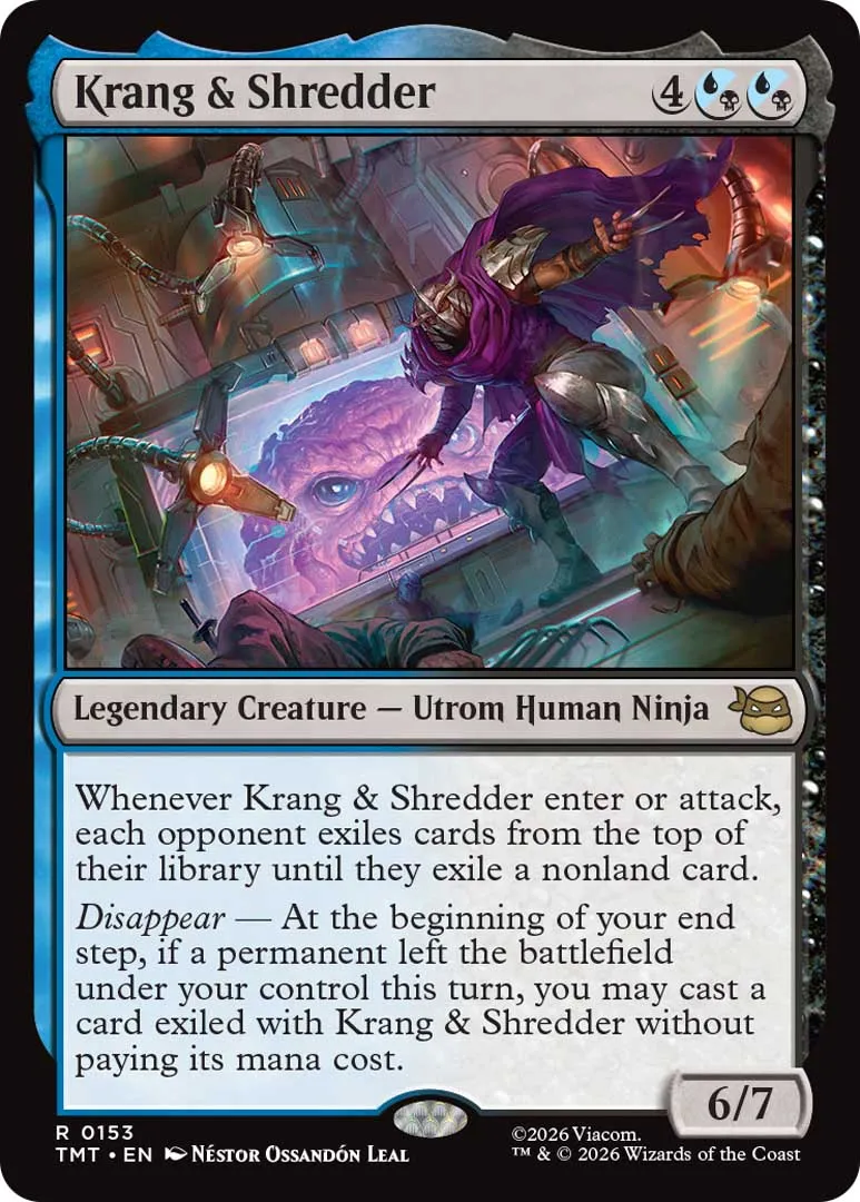 Magic the Gathering Teenage Mutant Ninja Turtles TMNT Set Commander Arena Standard