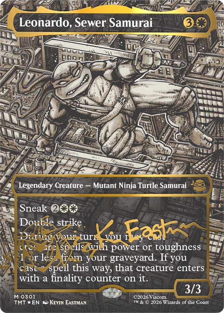 Magic the Gathering Teenage Mutant Ninja Turtles TMNT Set Commander Arena Standard