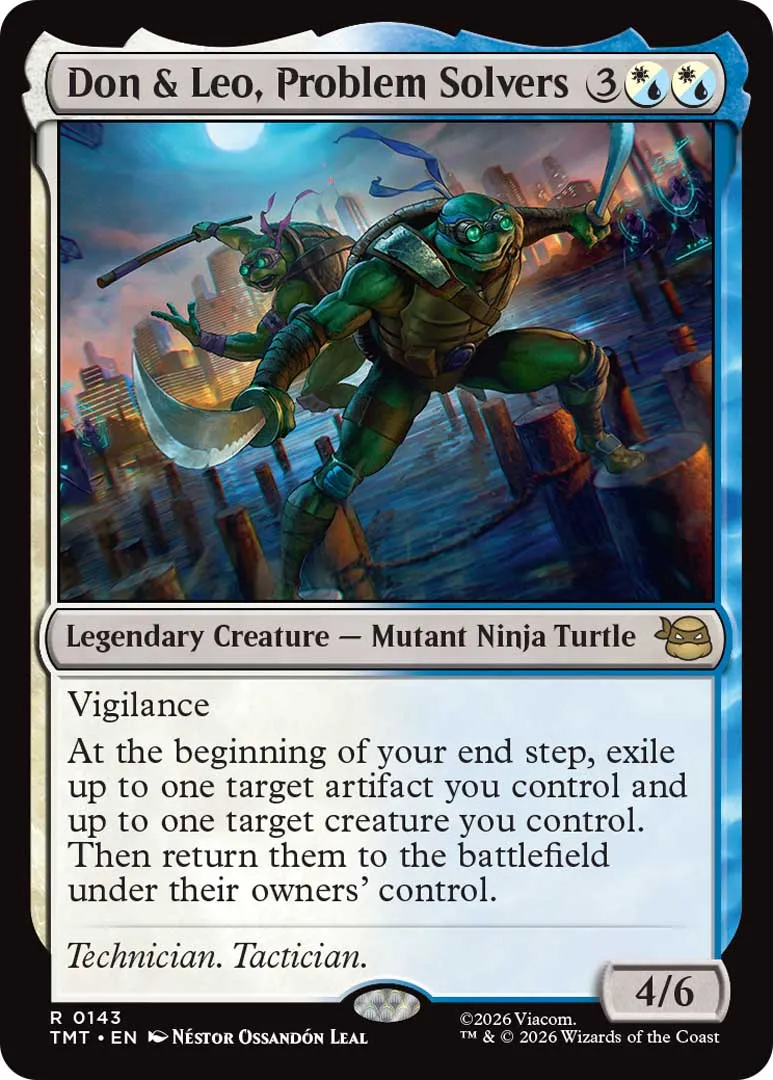 Magic the Gathering Teenage Mutant Ninja Turtles TMNT Set Commander Arena Standard