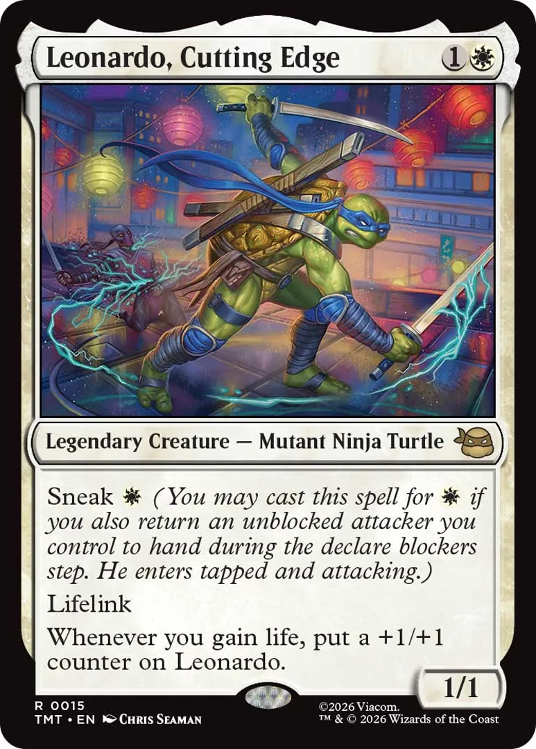 Magic the Gathering Teenage Mutant Ninja Turtles TMNT Set Commander Arena Standard