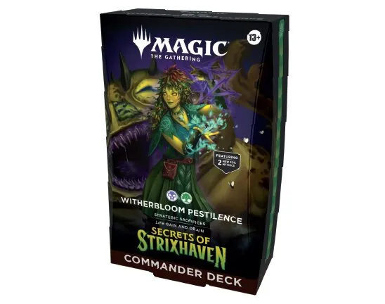 Magic: The Gathering Secrets Of Strixhaven New Cards Preview Bundles Collector's Commander Decks