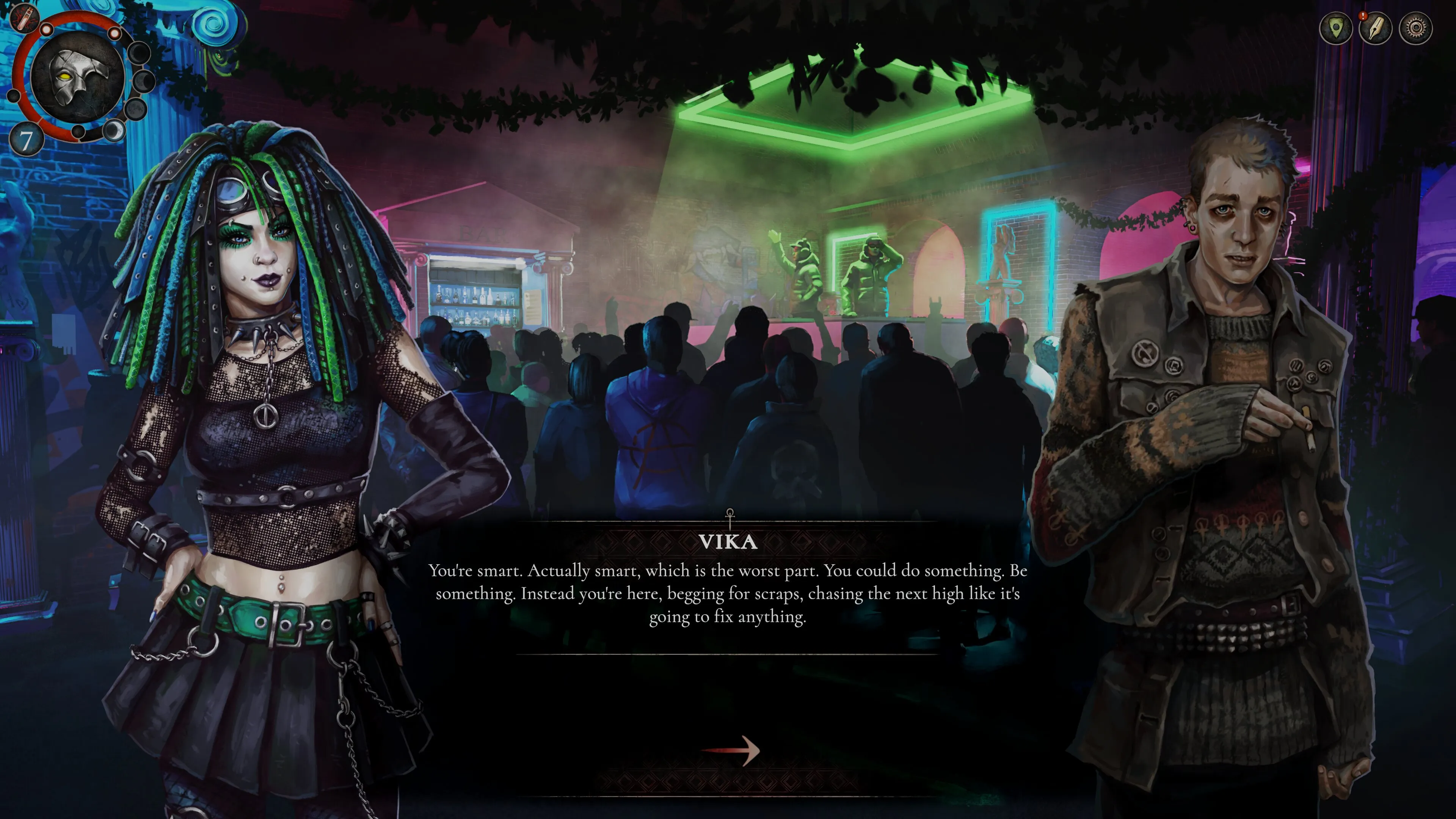 Vampire The Masquerade Oaths and Ashes Visual Novel 