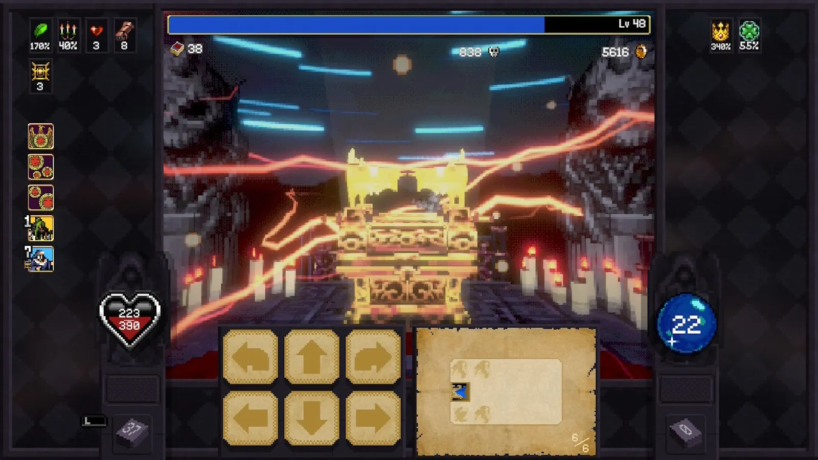 Vampire Crawlers Poncle Game Informer Review First Person Dungeon Crawler Deckbuilder Deckbuilding Roguelite