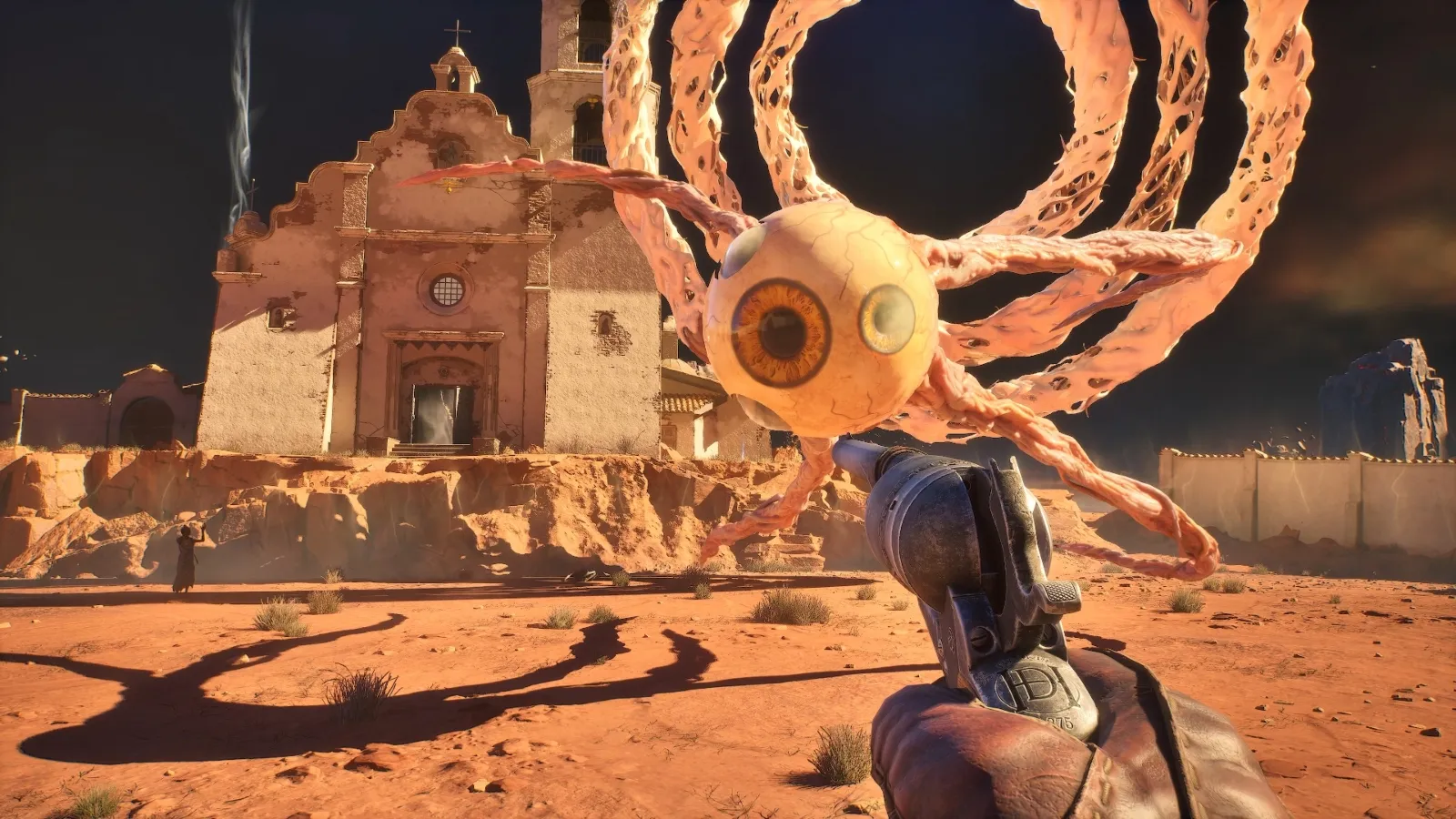 Guns Of Eschaton Is A Western Soulslike FPS Envisioned By The Late Artist Of Half-Life 2 And Dishonored