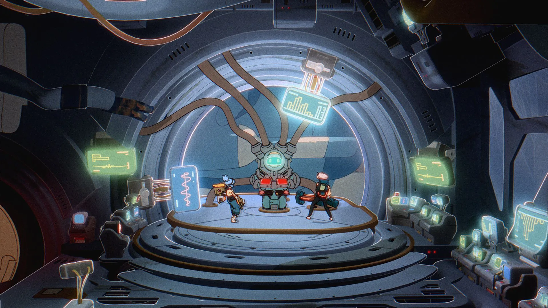 Anime nostalgia meets co-op puzzle action