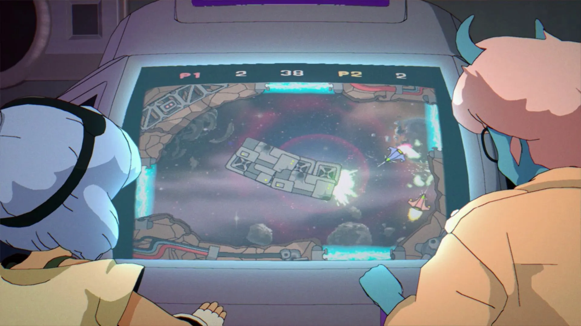 Anime nostalgia meets co-op puzzle action
