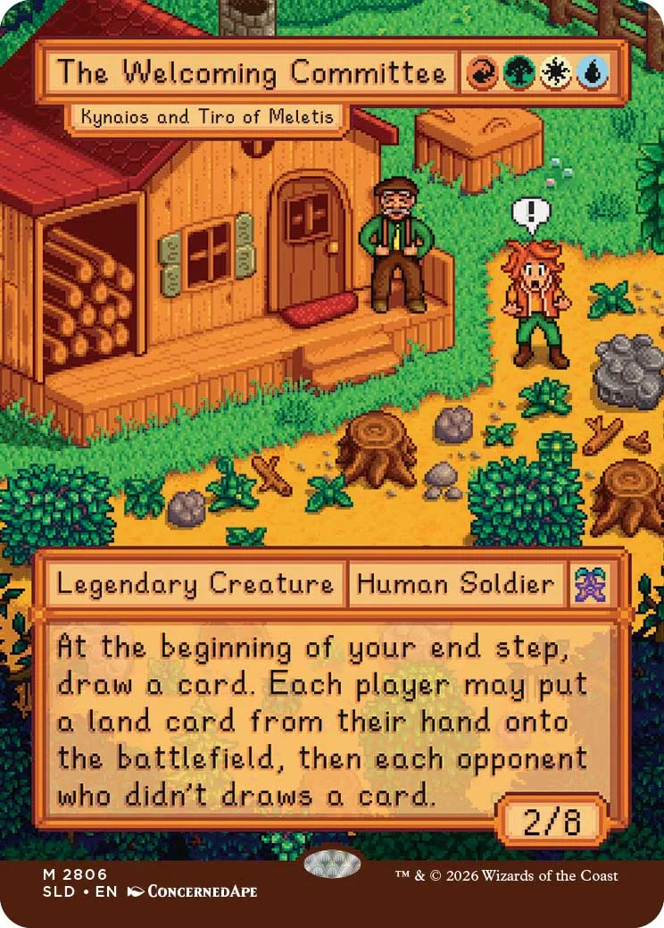 Stardew Valley Magic The Gathering Secret Lair Drop Foil Non-Foil July 27 Release Date