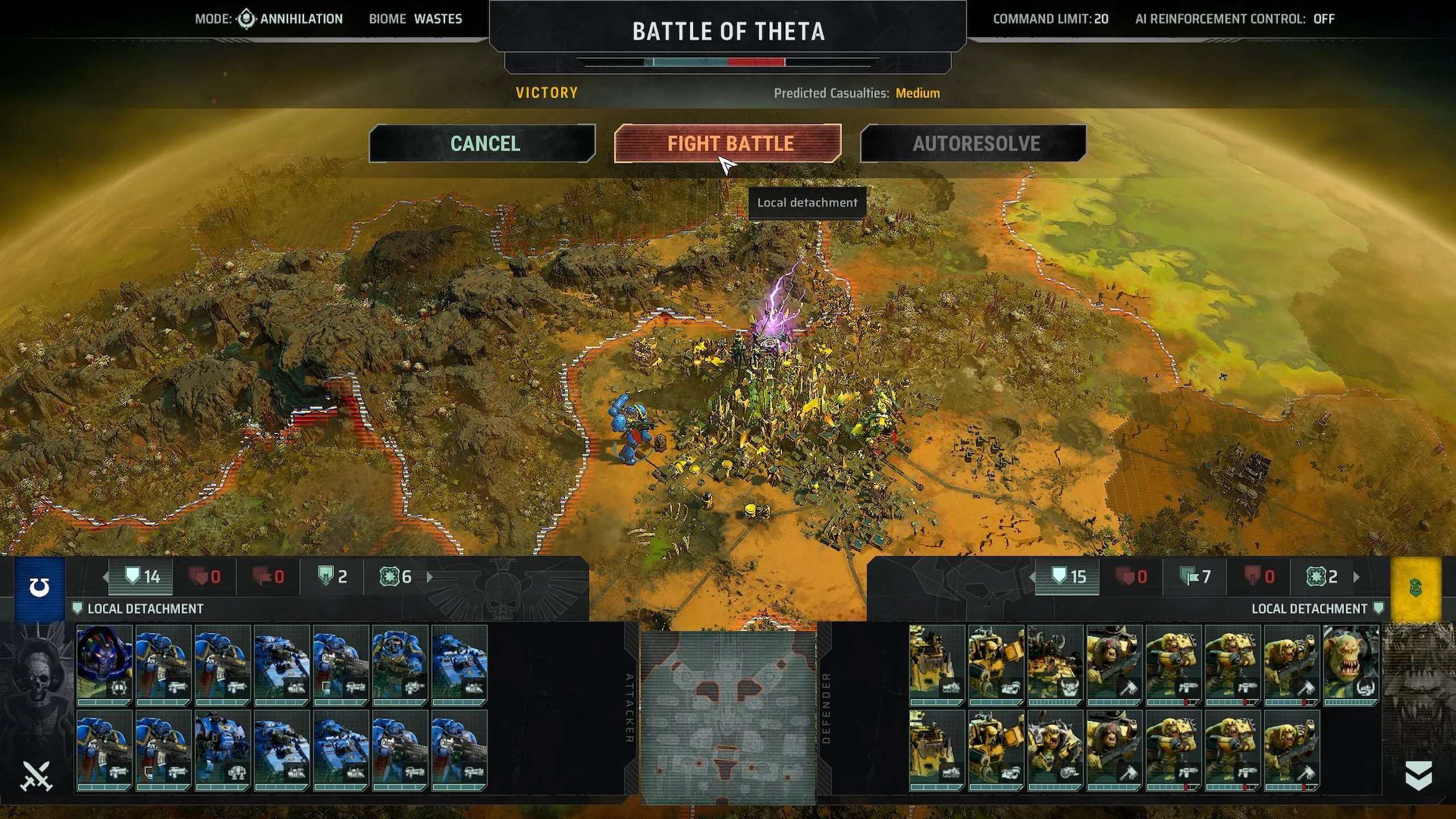 Total War At 40,000 Times Scale