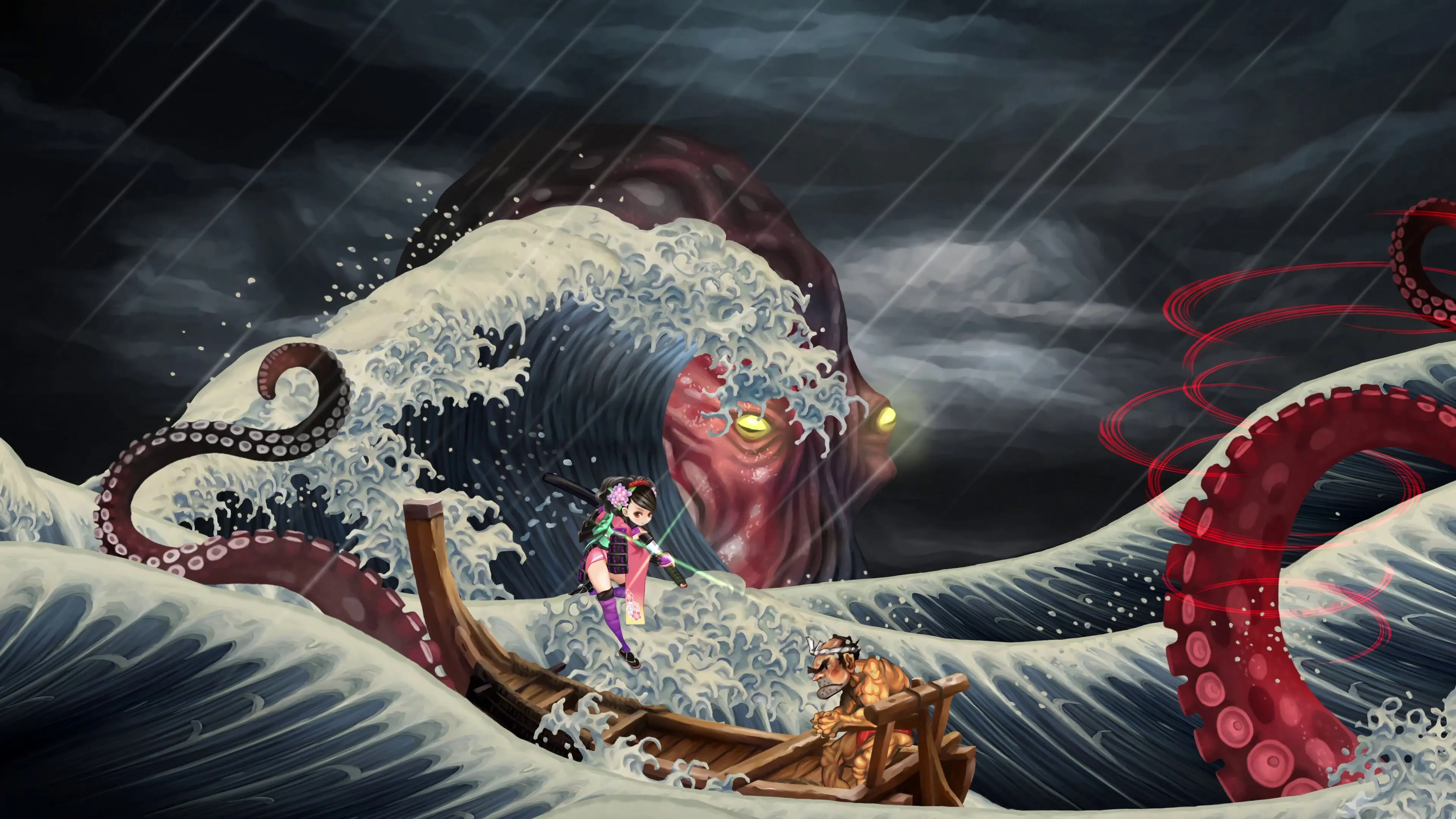 Muramasa Revenant Blades Marvelous Games Hands On Preview Remaster Remake Vanillware