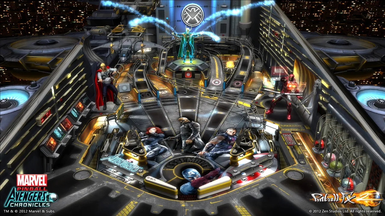 Exclusive First Look At The Avengers Pinball Table