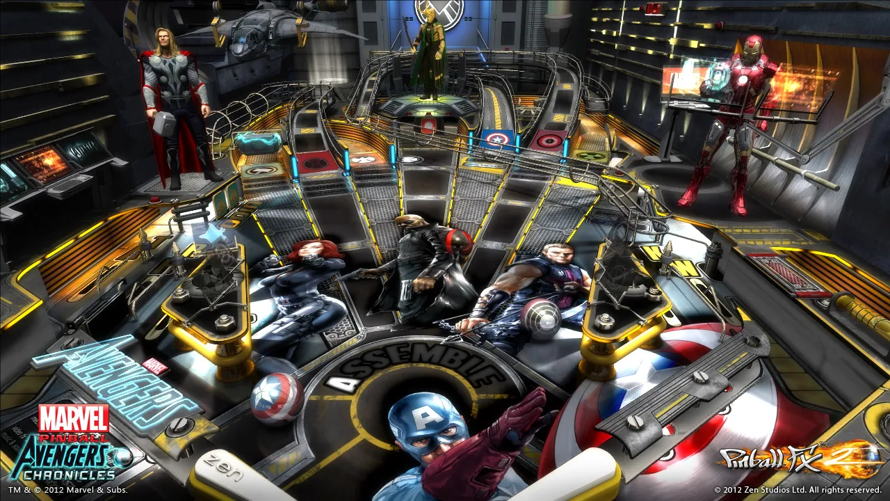 Exclusive First Look At The Avengers Pinball Table