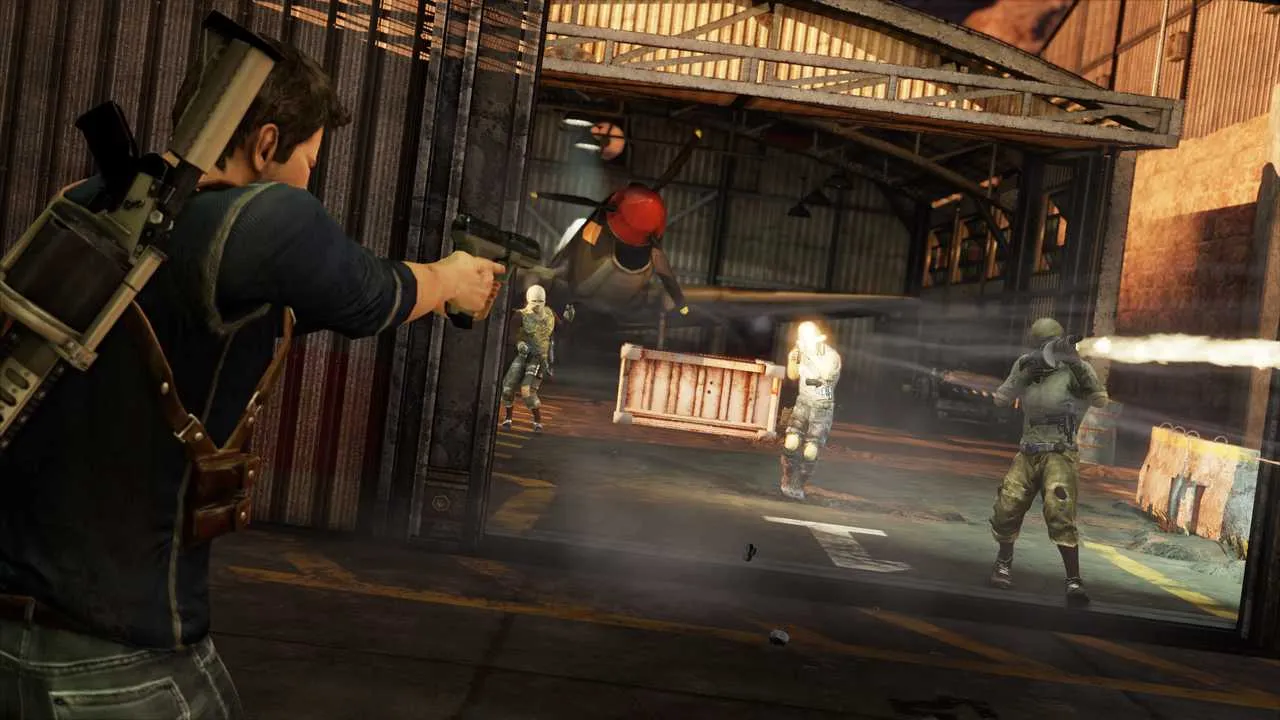Planes, Fire, And Guns In New Uncharted 3 Multiplayer Trailer