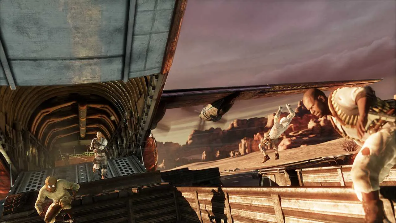 Planes, Fire, And Guns In New Uncharted 3 Multiplayer Trailer