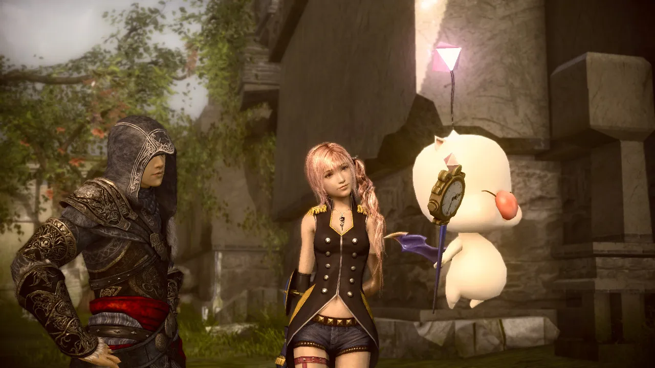 First Final Fantasy XIII-2 Assassin's Creed DLC Screens Hit The Web