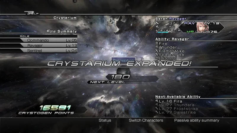 More On The Systems Of Final Fantasy XIII-2