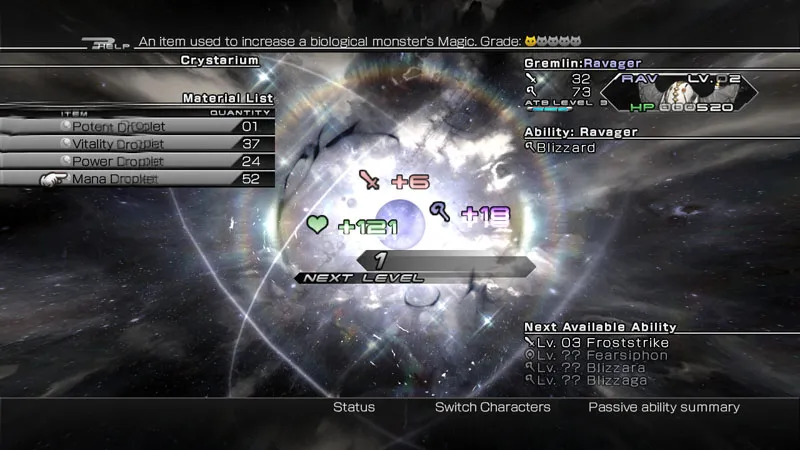 More On The Systems Of Final Fantasy XIII-2