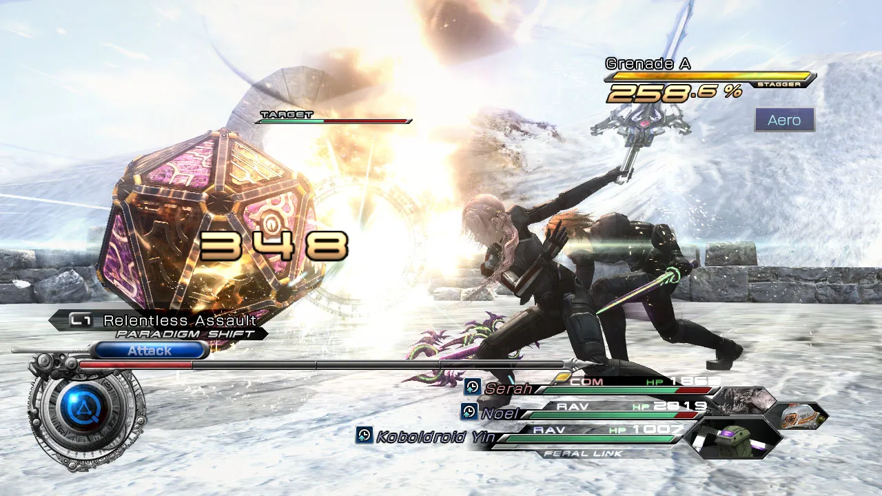 First Shots Of Mass Effect Costumes In Final Fantasy XIII-2
