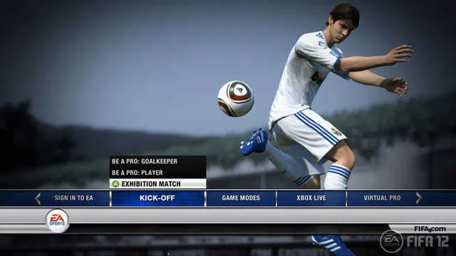 FIFA 12: Field Of Vision