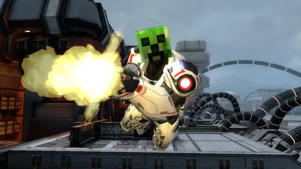 Unlock Minecraft Themed Helmets In Hybrid