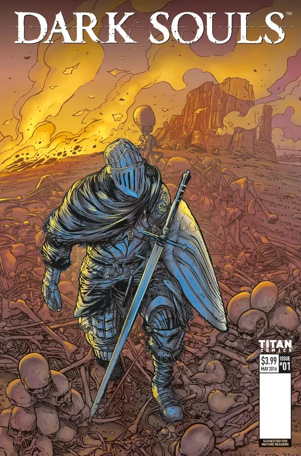 Titan Comics Reveals Dark Souls First Issue Covers And Preview Page