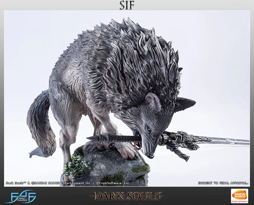 Pre-Orders Are Open For This Statue Of Dark Souls' Sif The Great Grey Wolf