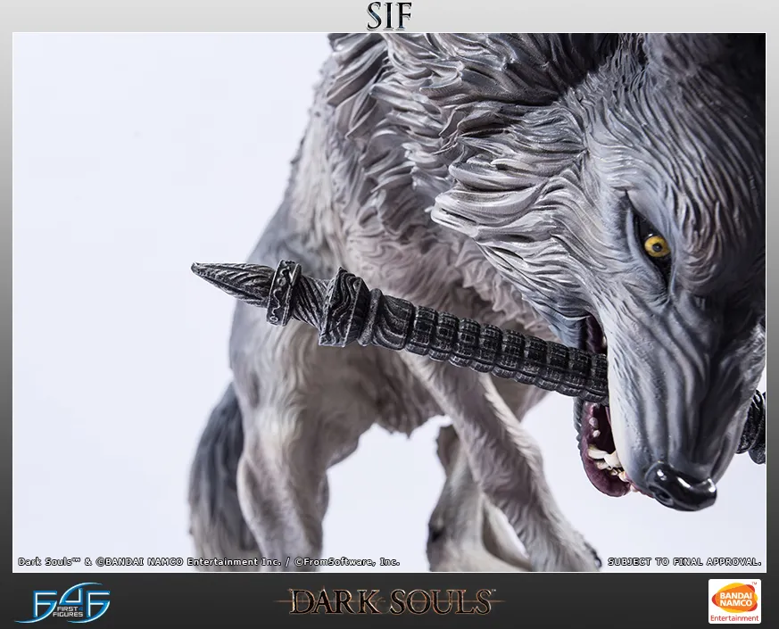 Pre-Orders Are Open For This Statue Of Dark Souls' Sif The Great Grey Wolf