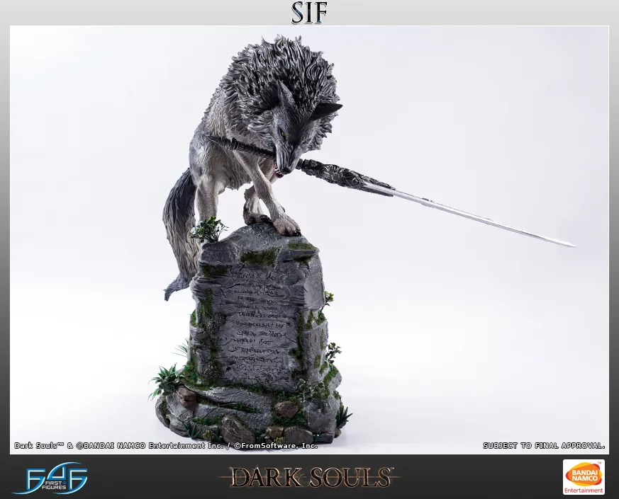 Pre-Orders Are Open For This Statue Of Dark Souls' Sif The Great Grey Wolf
