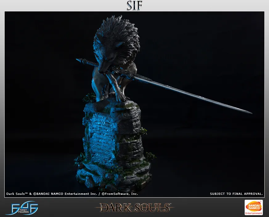 Pre-Orders Are Open For This Statue Of Dark Souls' Sif The Great Grey Wolf