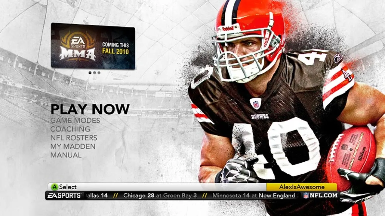 Madden NFL 12: Player Association