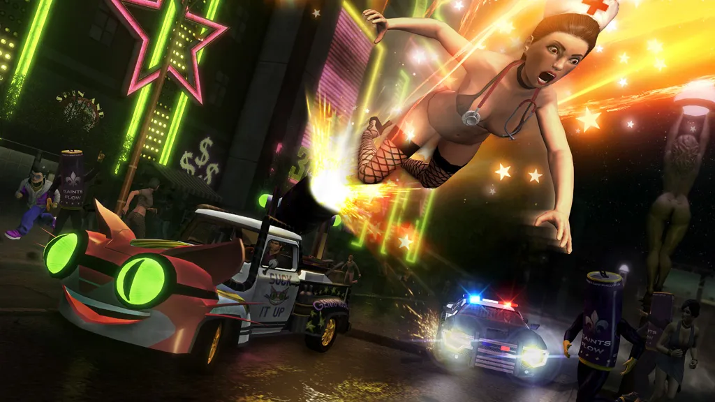 Get Powered Up With New Saints Row: The Third Trailer