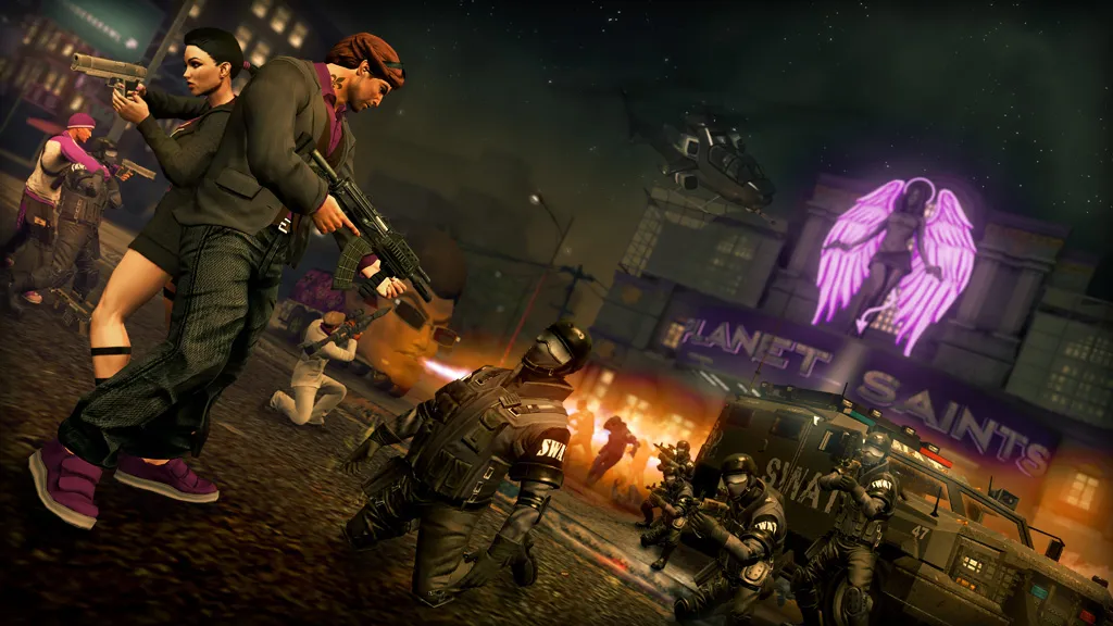 Get Powered Up With New Saints Row: The Third Trailer