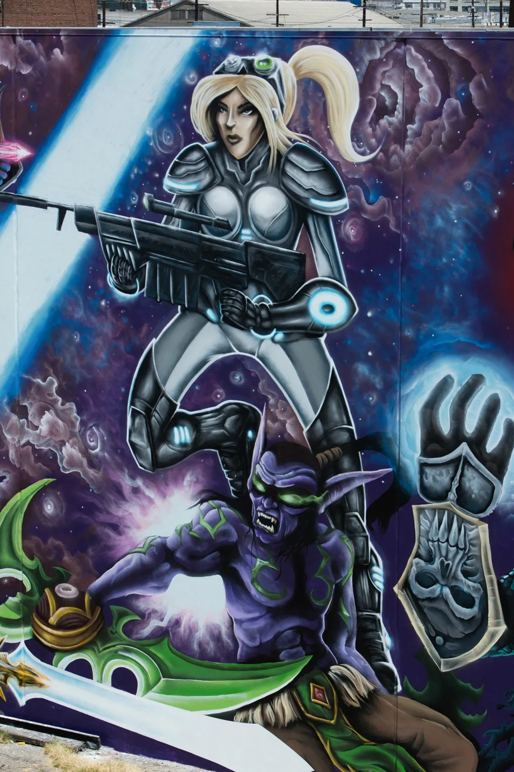 Blizzard Celebrates Heroes Of The Storm Launch With Epic Mural