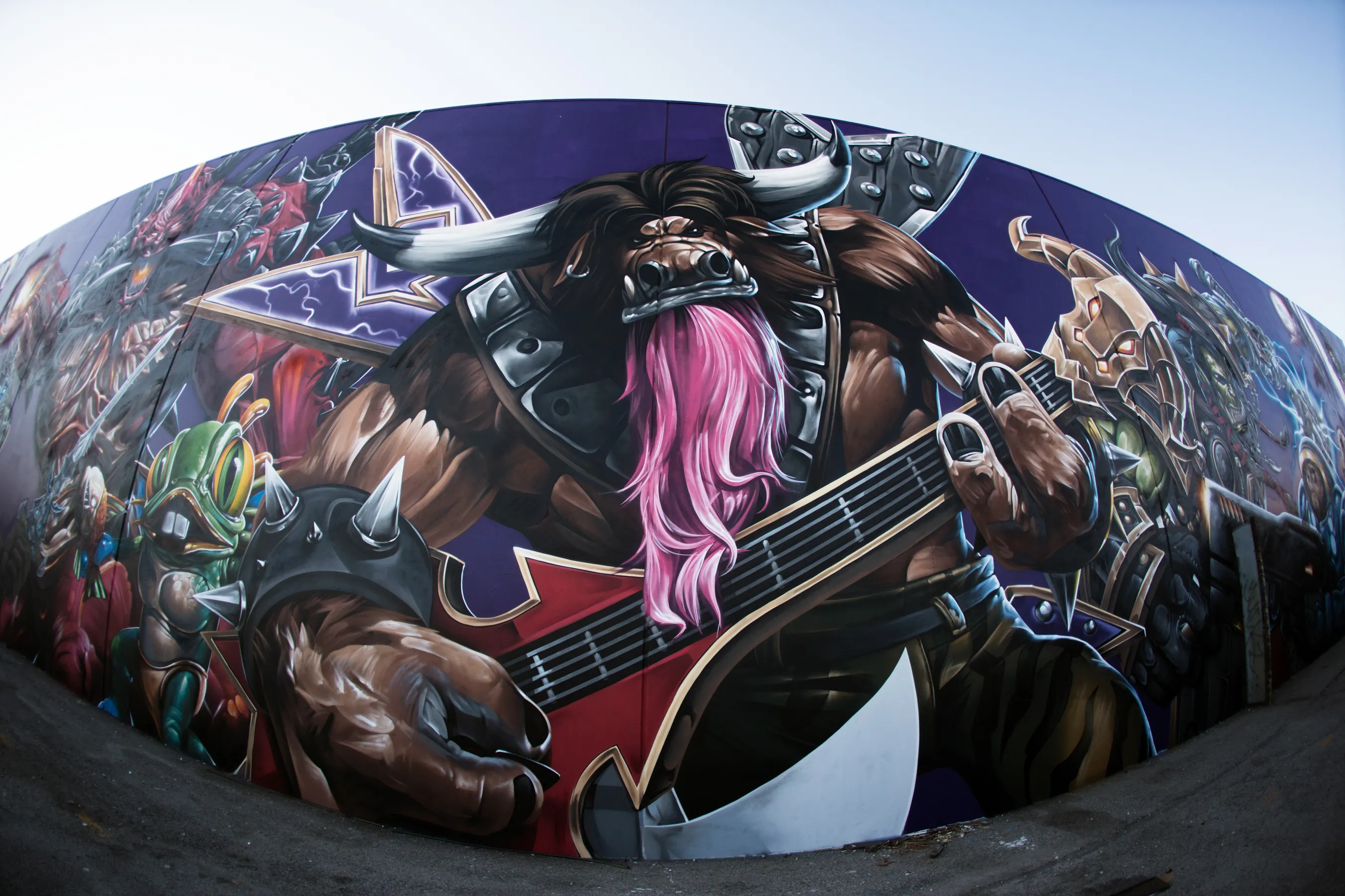 Blizzard Celebrates Heroes Of The Storm Launch With Epic Mural