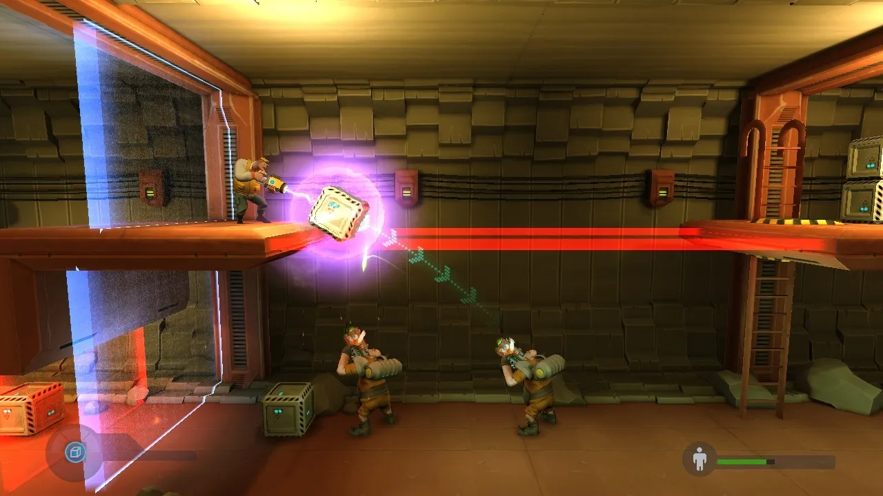 Environmental Puzzles Meet Simple Fun With A Gravity Gun