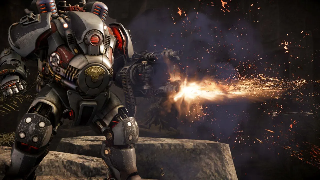 Wield A Plasma Lance And Autocannon With Evolve's Next Assault Character