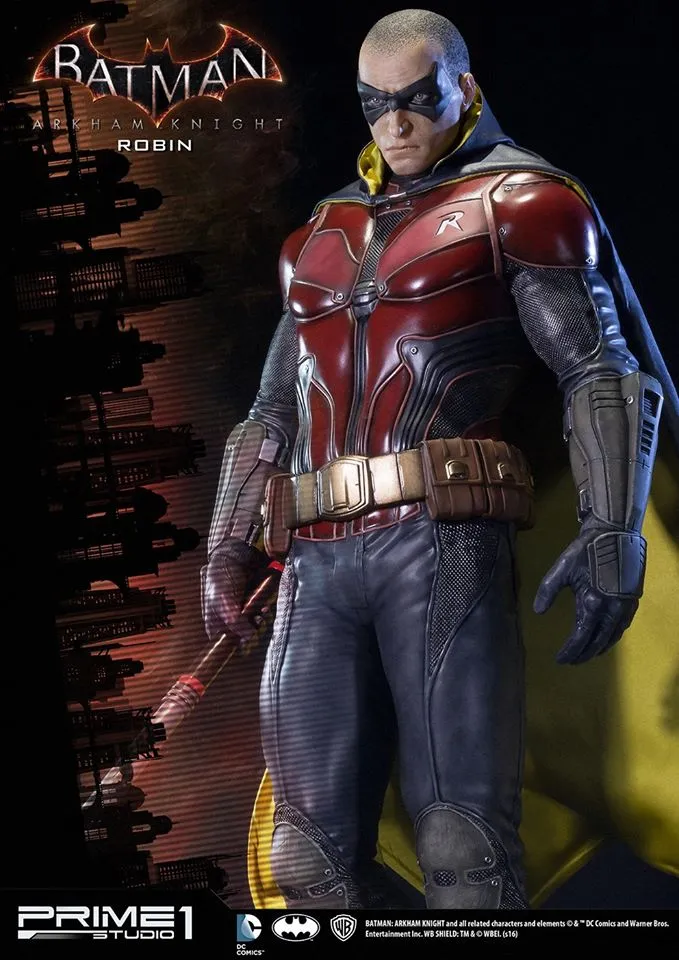 Prime 1 Studio Reveals Highly Detailed Statue Of Arhkam Knight's Robin 