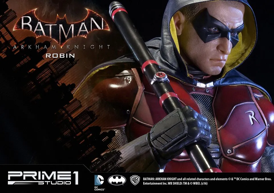 Prime 1 Studio Reveals Highly Detailed Statue Of Arhkam Knight's Robin 