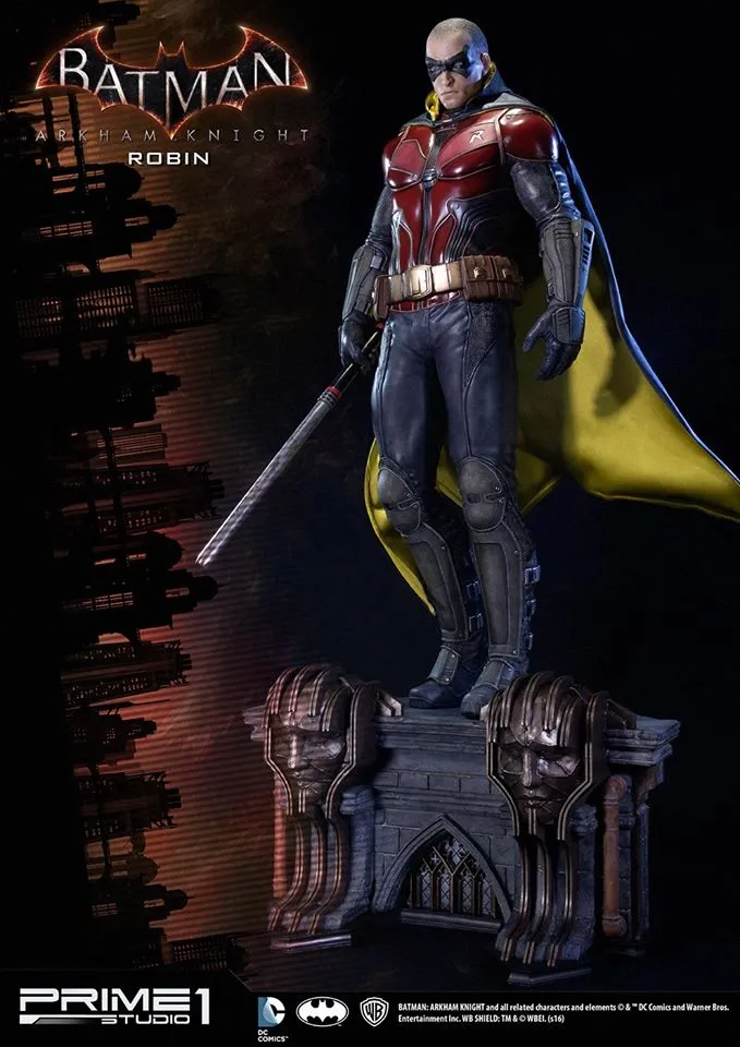 Prime 1 Studio Reveals Highly Detailed Statue Of Arhkam Knight's Robin 
