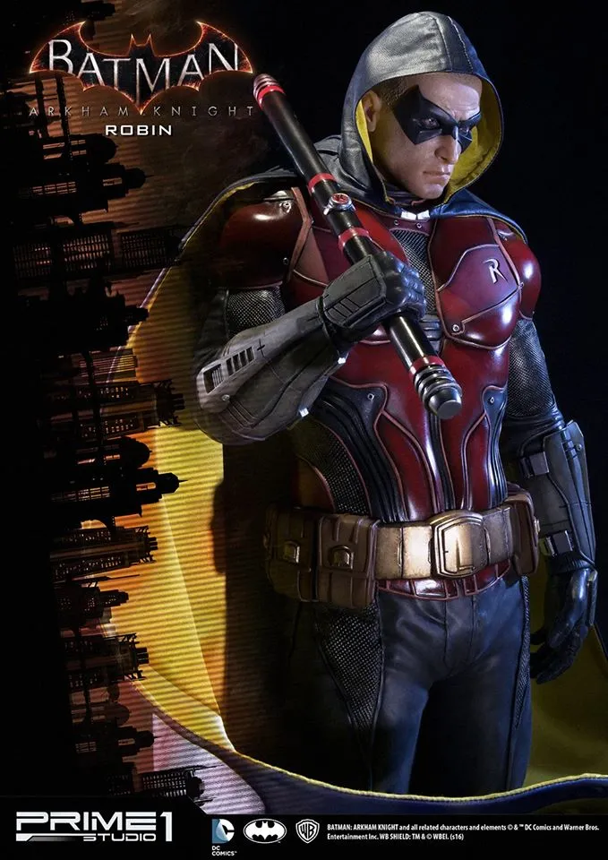 Prime 1 Studio Reveals Highly Detailed Statue Of Arhkam Knight's Robin 