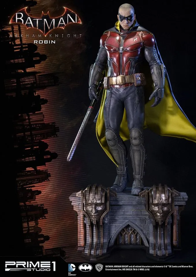 Prime 1 Studio Reveals Highly Detailed Statue Of Arhkam Knight's Robin 