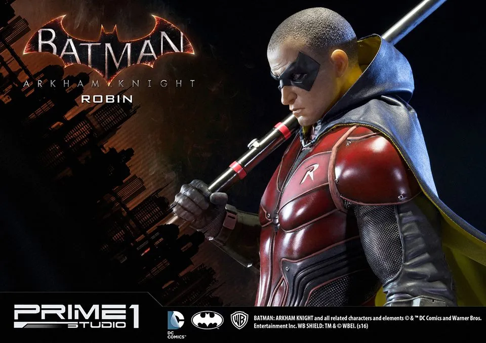 Prime 1 Studio Reveals Highly Detailed Statue Of Arhkam Knight's Robin 